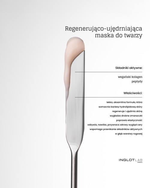 Regenerująco-ujędrniająca maska do twarzy INGLOT LAB Regenerująco-ujędrniająca maska do twarzy INGLOT LAB