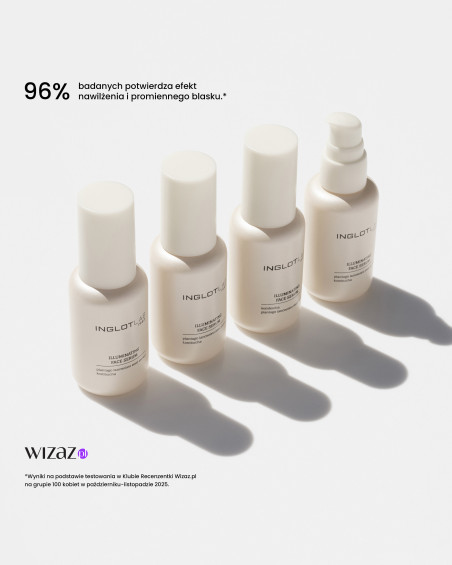 Rozświetlające serum do twarzy INGLOT LAB