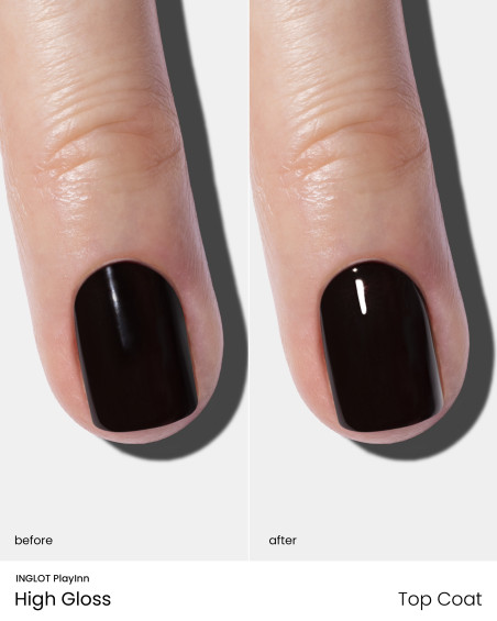 Lakier do paznokci High Gloss Top Coat INGLOT PLAYINN