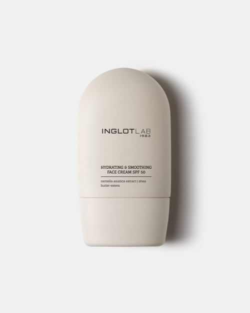 Nawilżająco-wygładzający krem do twarzy SPF 50 INGLOT LAB