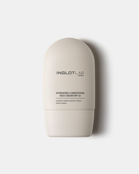 Nawilżająco-wygładzający krem do twarzy SPF 50 INGLOT LAB