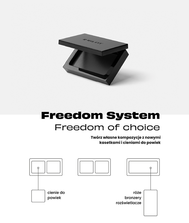 Skomponuj Własną Paletę Makijażową z INGLOT Freedom System